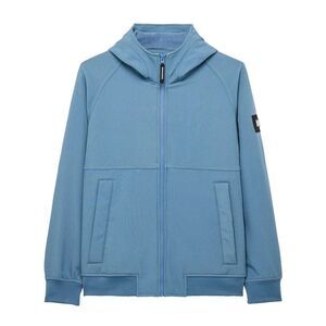 Weekend Offender Mens Sulta Woven Softshell Bomber Jacket / Blue